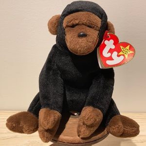Ty beanie baby Congo little gorilla 1996